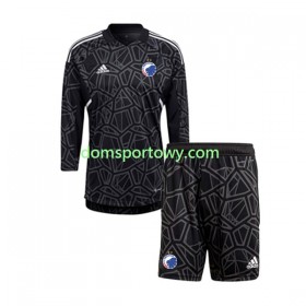 Koszulka FC Copenhagen Bramkarska Dziecięcy Domowe Koszulki Piłkarskie 2022-2023 Długi Rękaw